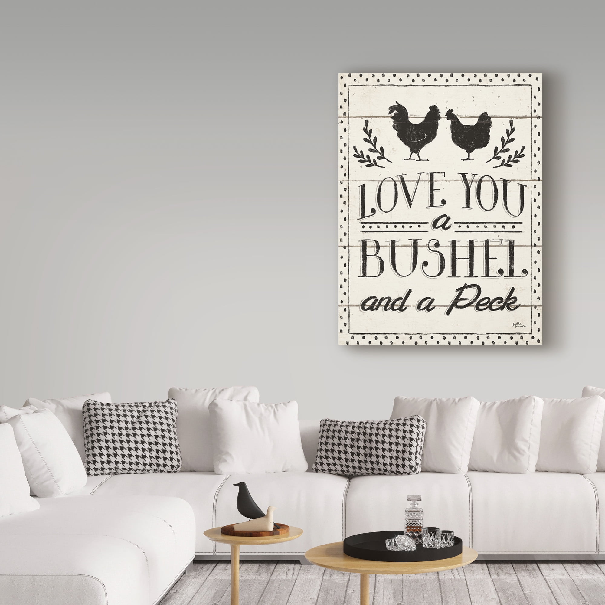 Trademark Fine Art 'Country Thoughts V v2' Canvas Art by Janelle Penner