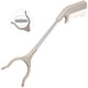 thumbnail image 3 of Pinza para basura con mango, herramienta de alcance, recogedor de basura con mango, recogedor de basura con abrazadera, 3 of 8