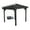 Black, variant on Highwood Bodhi 10' x 12' Pergola Set with 5ft Weatherly Porch Swing - Outdoor, Eco-friendly, Synthetic Wood