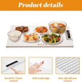 thumbnail image 3 of Electric Warming Tray With Adjustable Temperature Foldable Fast Heating Electric Warming Hot Plate For Buffets Family Gatherings, 3 of 5