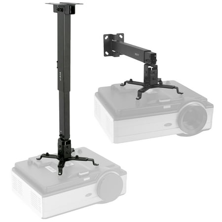 mount projector adjustable universal bracket ceiling vivo projection extendable length extension dlp vaulted lcd pole
