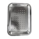 thumbnail image 2 of Bandeja para hornear de acero inoxidable rectangular con espejo decorativo para hornear Agujero de 27cmx20cmx2.5cm, 2 of 9