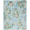 thumbnail image 2 of SAFAVIEH Barbados Cedric Floral Indoor/Outdoor Area Rug, Light Blue/Green, 8' x 10'5", 2 of 6