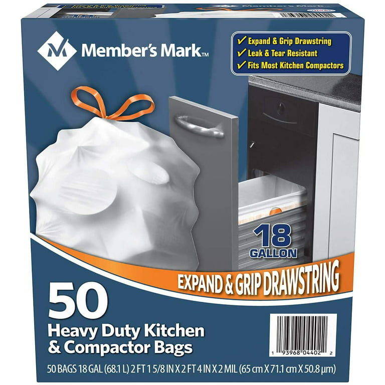  Glad Compactor Trash Bags - 18 Gallon - 4 count