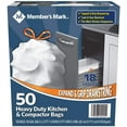 M.M Heavy Duty Kitchen and Compactor Bags (18 gallon, 50 ct.)