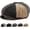 Color-blocking, variant on Men's 8 Panel Newsboy Cap Tweed Cap Herringbone Cabbie Flat Cap