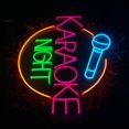 thumbnail image 5 of Handmadetneonsign Karaoke Night Neon Sign, Karaoke Wall Art Decor, Hotel Pub Coffee Wall Decor, 5 of 5