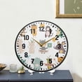 thumbnail image 4 of Yayeee Wall Clock Battery Operated 11.9" Silent Quartz Non-Ticking for Living Room Decor, Cute Animal, 4 of 8