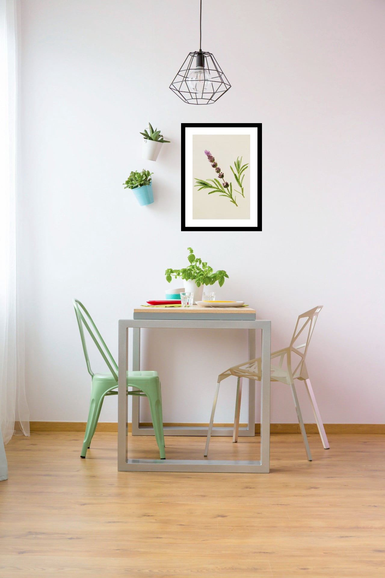 Venice Beach Collection's Lavendar Glory, photographed by Steven A. Heller 14x18 Framed Print