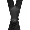 thumbnail image 2 of Bretelles Extra Larges En X Pour Hommes Avec Pinces Noires Ou Argentes Et Tissu Pais - 5 Cm, 2 of 4