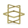 thumbnail image 1 of Cheungs 5699L-GD Alle Geometric Decor Cube, Gold - Large, 1 of 1