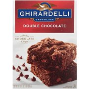 Ghirardelli Double Chocolate Brownie Mix, 18 Ounce (Pack Of 12)