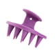 thumbnail image 4 of Masajeador de cuero cabelludo, cepillo de champú para cabello húmedo y seco, depurador de cuero cabelludo para viajes en casa Violeta oscuro, 4 of 9