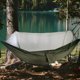thumbnail image 5 of Cama colgante para acampar al aire libre con mosquitera, nailon verde militar, 250x120 cm, ligero 600 g, fácil de instalar, para acampar, cenar, reuniones, 5 of 7
