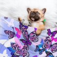 thumbnail image 3 of Disketp Flying Butterflies Dog Blanket/Bed Cover for Dogs and Cats,Puppy Essentials-Medium, 3 of 8