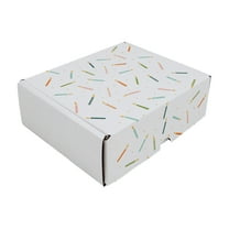 Ucanpack Birthday Gift Box Mailer Boxes 11¼ x 11¾ x 3¾" - 50 Pack Candles Printed Large Holiday Boxes - Holiday Shipping Box Made In USA Christmas Packaging Small Business