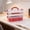 134#Red, variant on Stackable Desktop Storage Organizer Box Multi Layer Plastic Drawer Organizer With Handle And Buckle For Cosmetics Stationery Office Supplies Portable Storage Case Space Saving Design