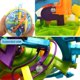 thumbnail image 3 of Rompecabezas 3D de 100 pasos laberinto mágico intelecto bola laberinto esfera globo juguetes juego de entrenamiento, 3 of 6