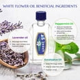 thumbnail image 3 of Aceite para aliviar el dolor, bálsamo de flores blancas, 20 ml (0.676 fl oz), 2 paquetes, 3 of 7
