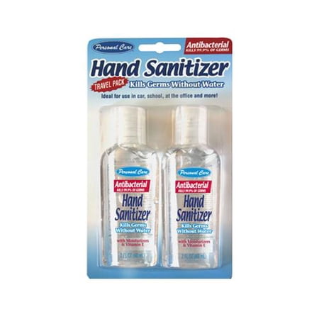 Personal Care hand sanitizer 2-pk 2-2oz (048155908468)