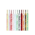 thumbnail image 3 of INSPIRE CHIC Colorful Gradient Melted Patterned Shoelaces Shoe Laces for Sneakers 1 Pair White and Green 160cm/63", 3 of 3