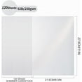 thumbnail image 2 of White Shimmer Cardstock Paper, 120 Sheets 250gsm/92Ib Pearlescent Paper for Crafts, Double-sided Shiny Cardstock for Gift Wrapping Birthday Wedding Decoration UAP18120, 2 of 5