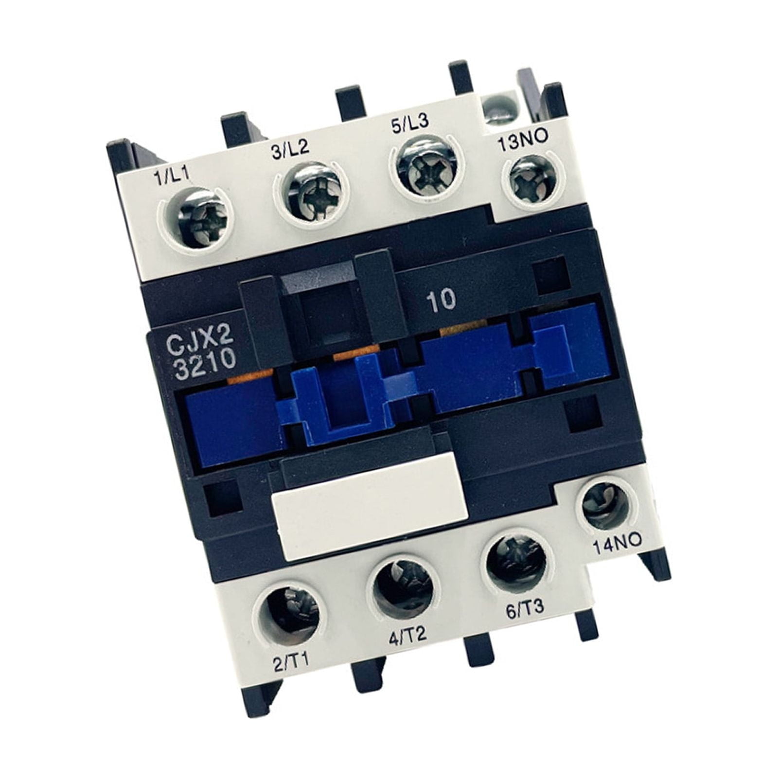CJX2-3210 Low Voltages Contactor High Conductivity Din Rails Mounted Normal Open Contactor For Welding Machines Motors