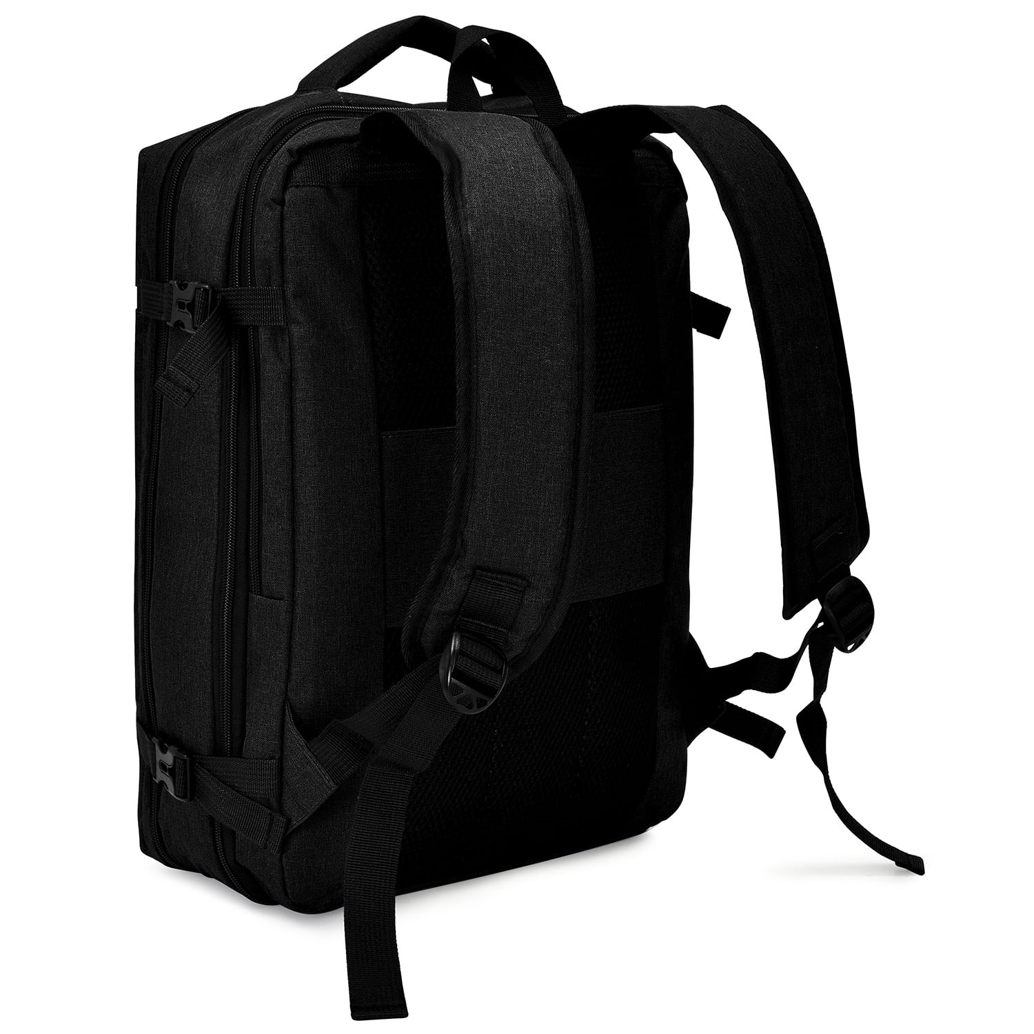 Travel Select Grayville 17" Multifunctional Tech Laptop Backpack with USB Port, Black