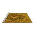 thumbnail image 2 of Ahgly Company Machine Washable Indoor Rectangle Persian Yellow Traditional Area Rugs, 2' x 5', 2 of 4