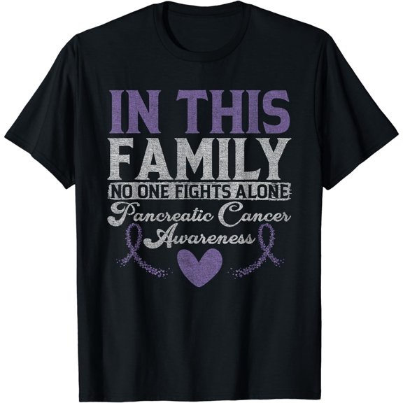 Pancreatic cancer Awareness T-Shirt Fighting Pancreatic cancer