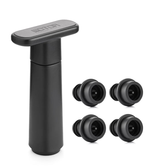 Bomba de vacío Wine Saver WOTOR con 4 tapones de plástico