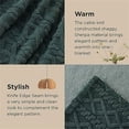 thumbnail image 4 of Blanket for Couch Sofa Dark Green - King (108" x 90"), 4 of 5