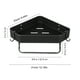 thumbnail image 2 of unbranded 1Jgo Repisa De Para Ducha De Aluminio Negro Sin Taladro Para Almacenaje En, 2 of 6