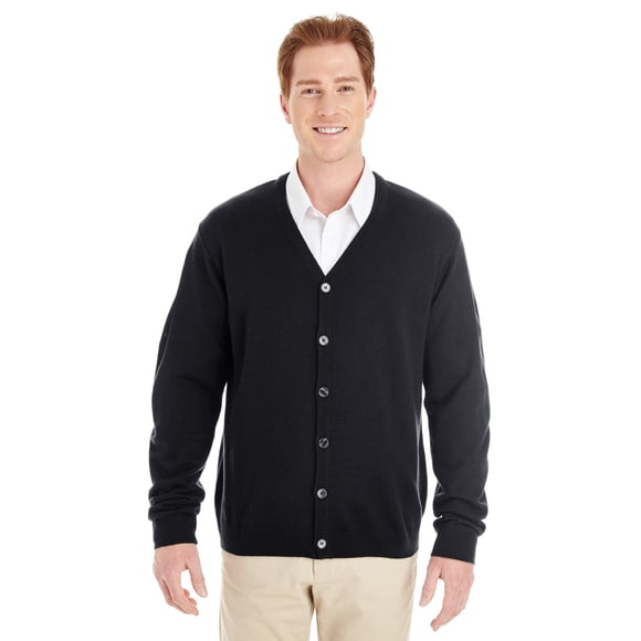 Harriton Cardigan à Boutons Col en V pour Hommes pilblocTM
