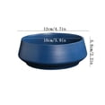 thumbnail image 2 of Tabletop Simple Ceramic Tray Home Decor Flower Arranging Saucer, 2 of 7