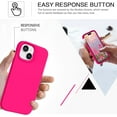 thumbnail image 4 of iPhone 15 Plus Case,Phone Case iPhone 15 Plus,Slim Fit Liquid Silicone Soft Gel Rubber Lightweight Microfiber Lining Shockproof Anti-Scratch Protective Cover for iPhone 15 Plus 6.7'', Hot Pink, 4 of 16