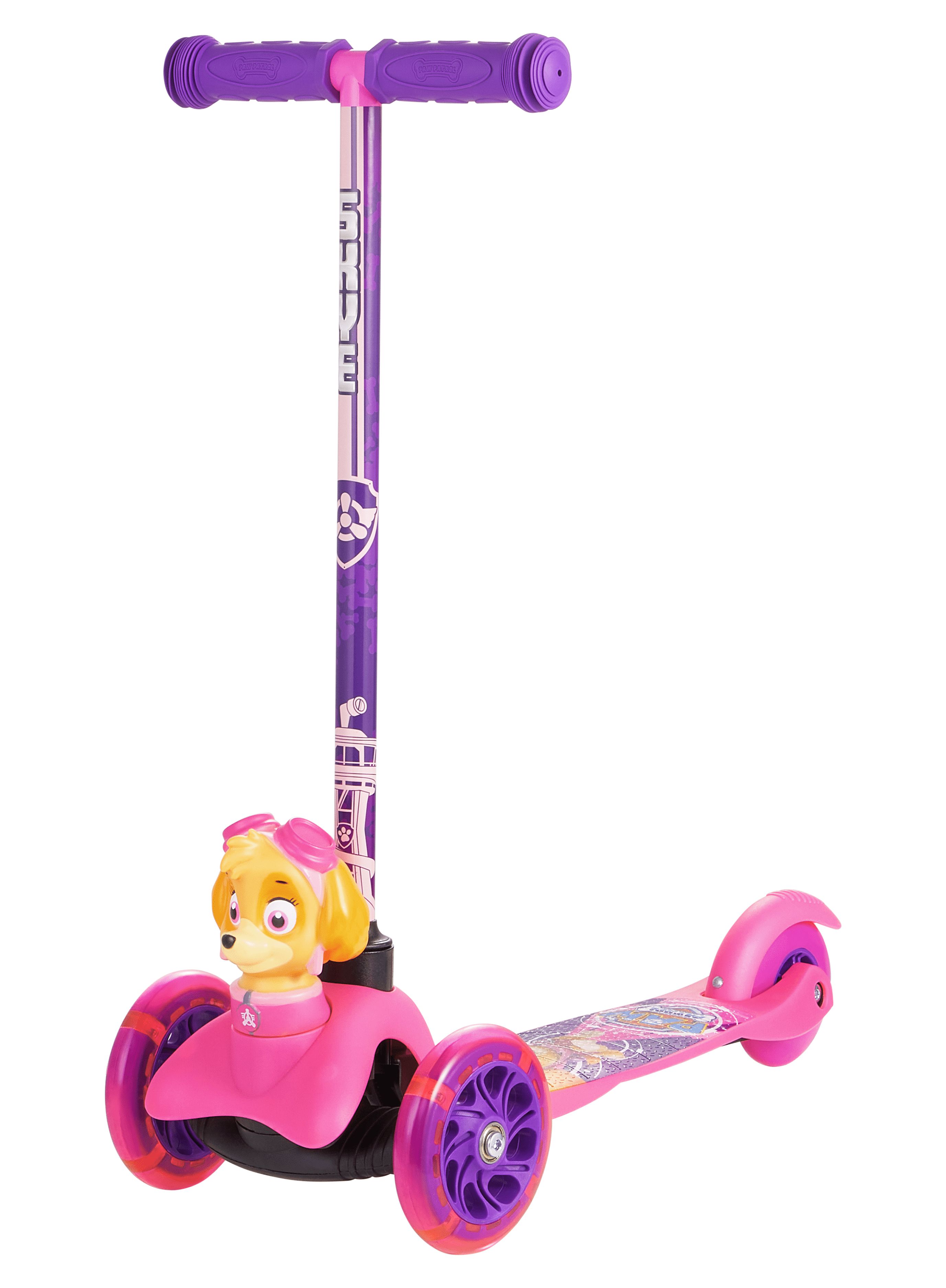 PAW Patrol Skye Ride-N-Glide 3-Wheel Kids Scooter, Pink photo 1