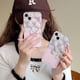 thumbnail image 4 of Funda de Tpu con lazo rosa para iPhone, carcasa de dibujos animados de gatito lindo, gato, 12, 15, 14 Pro Max, 11, 12, 13 Pro, XS Max, XR, X, 6, 6S, 7, 8 Plus, SE Mini, 4 of 5