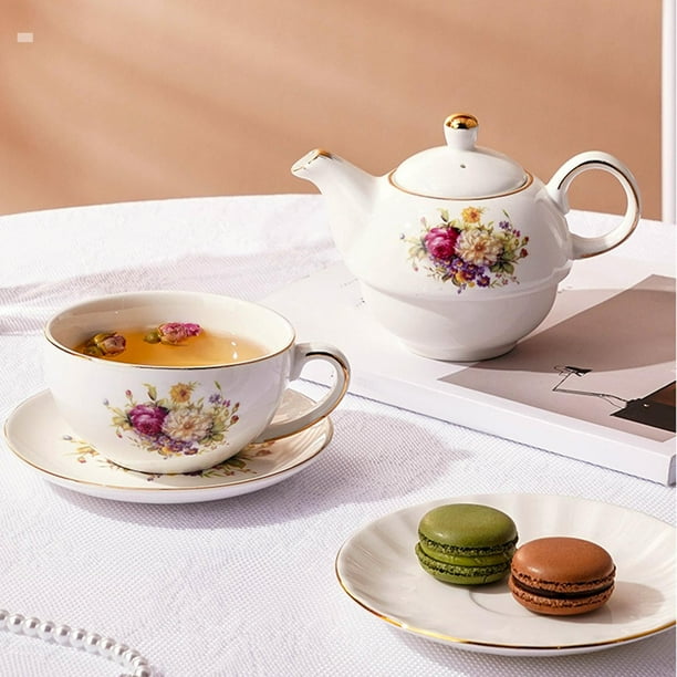 Ensemble Théière Et Tasse à Thé – Neuf Avec Défaut Mineur (pas D'emballage D'origine)