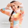 thumbnail image 4 of Chaqueta deportiva ligera, adelgazante y suave para mujer, para correr al aire libre, resistente al viento, con forro polar, cálida y que suaviza tu silueta, 4 of 5