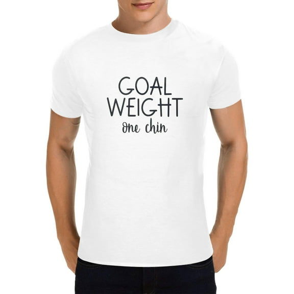 Unisex Shirt - Goal Weight - White T-Shirt