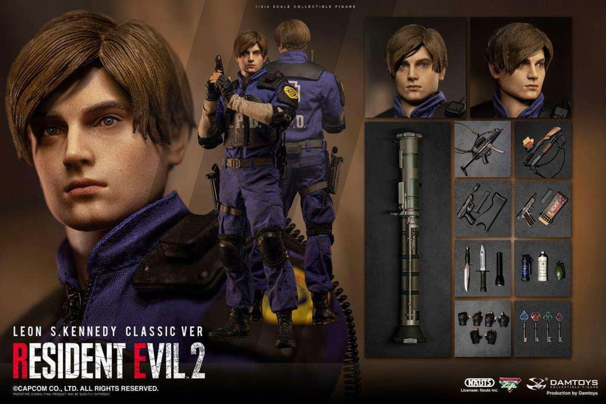 Resident Evil 2 Leon S. Kennedy Collectible 1/6 Scale Figure
