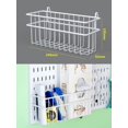 thumbnail image 1 of Punch-free Hole Board  Rack Kitchen Hole Board Accessories  Finishing Display Rack Multifunctional Hole Board, 1 of 7