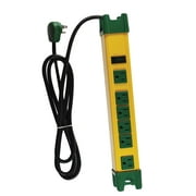 GoGreen Power 6 Outlet Metal Surge Protector - 250 Joules of Protection