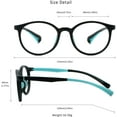 thumbnail image 4 of LifeArt Kid Blue Light Blocking Glasses, Filter 85% of Harmful Blue Light, Anti Eyestrain and Blurry, Computer Glasses (Black), 4 of 6