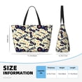 thumbnail image 4 of Fotbe Game Controller Pattern Water-Resistant Beach Travel Bag - Large Capacity Tote with 7 Pockets, Lightweight Design for Women & Men, Perfect for Beach, Pool & Gym, 4 of 7