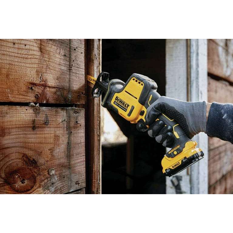 Dewalt DCS312G1 XTREME 12V MAX Brushless Lithium Ion One Handed Cordless Reciprocating Saw Kit 3 Ah Walmart