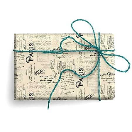 Kartos Paris Italian Wrapping Paper, Folded, 20"x27.5 (50x70 cm), 2 Sheets
