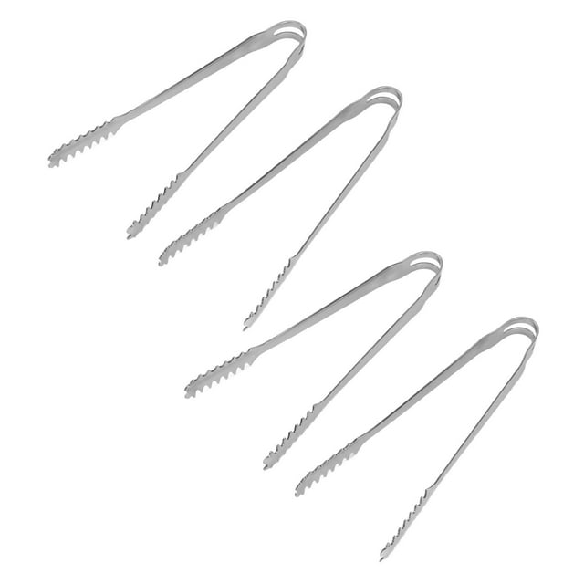 Pinzas Para Alimentos, Diseño Estético, Pinzas Pequeñas Funcionales, 10 Piezas, Pinzas De Cocina De Acero Inoxidable Resistentes Al Calor Para Fiestas Y Reuniones Festivas