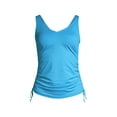 thumbnail image 3 of Lands' End Women's Plus Size Chlorine Resistant Underwire Tankini Swimsuit Top, 3 of 3